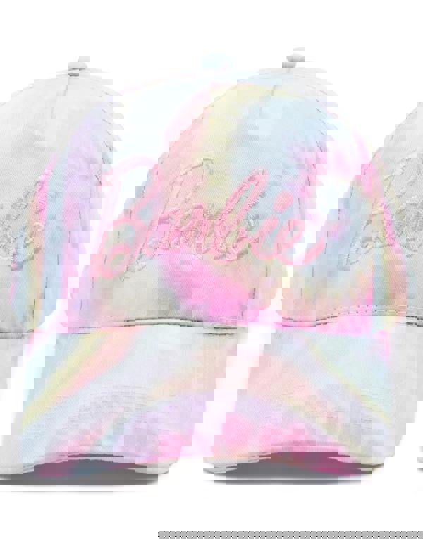 Barbie Girls Multicoloured Tie Dye Logo Adjustable Curved Peak Cap