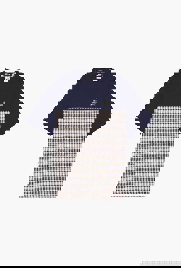 Aquascutum Piping Panel T-Shirt