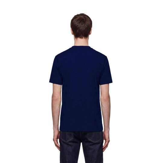 By Lanvin Block Logo Navy Blue T-Shirt
