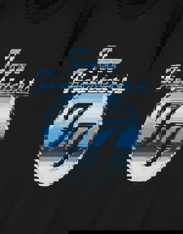 Foo Fighters Unisex Black Metal Shine Adults Sweatshirt