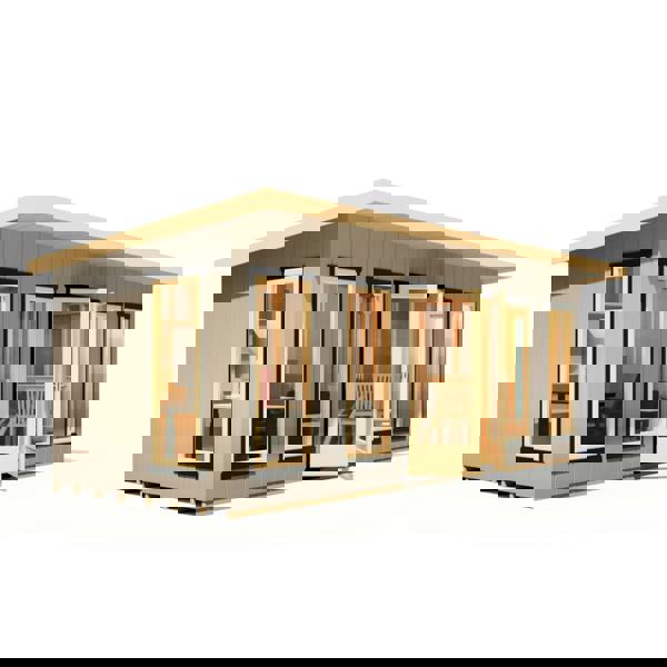 20x8 insulated Garden Studio Office Pent Roof - Best Shed