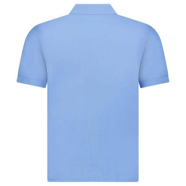 Burberry ‘Hartford’ Zip Check Polo Blue - chancefashionco
