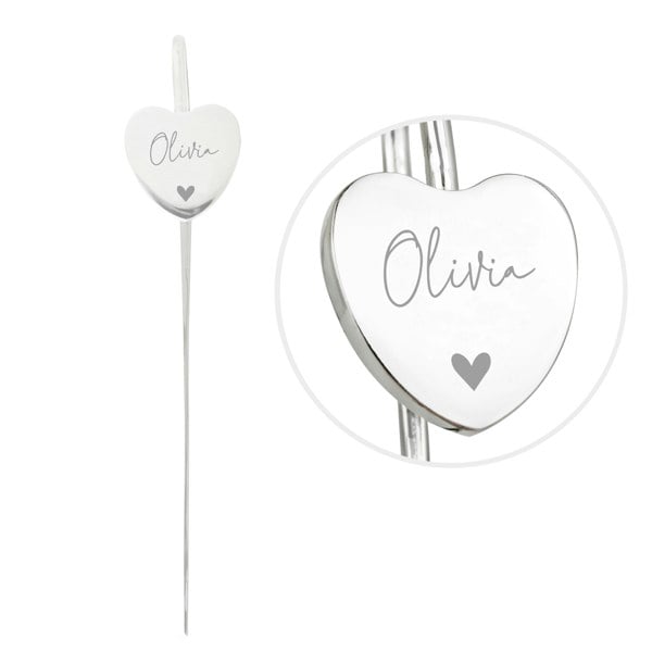 Personalised Memento Company Personalised Engraved Heart Bookmark