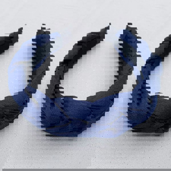 Navy Blue Braided Headband