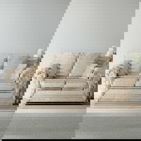 Furnishings For Less Chelsea Crushed Velvet Full Back 3 Seater