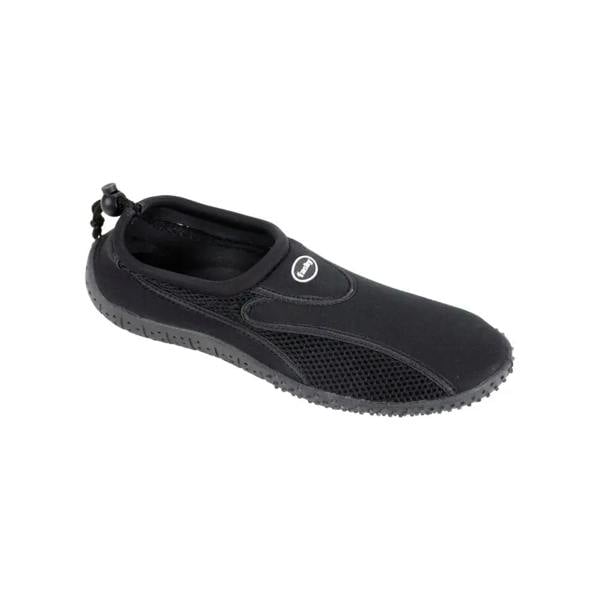 Fashy Unisex Aqua Shoe in black with mesh accents and adjustable strap