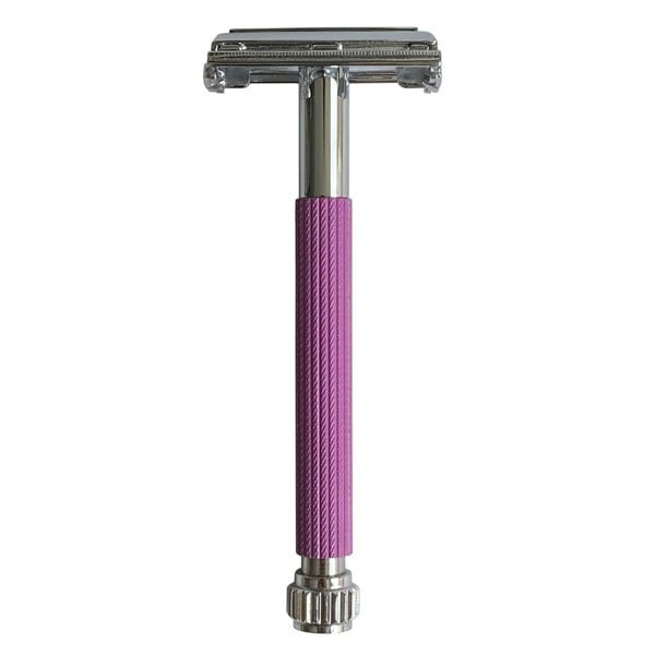 Parker 29L Lavender Texture Long Handle Safety Razor