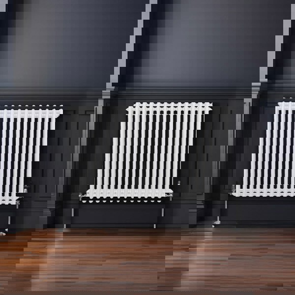 Monstershop Traditional 2 Column Radiator - 600 x 1012mm - White