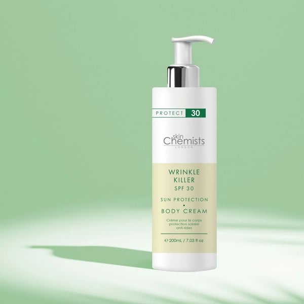 skinChemists Wrinkle Killer Sun Protection Body Cream SPF 30 200ml