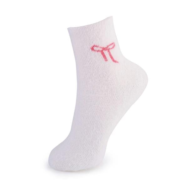 Cosy Cuddle Socks, Pink Bows