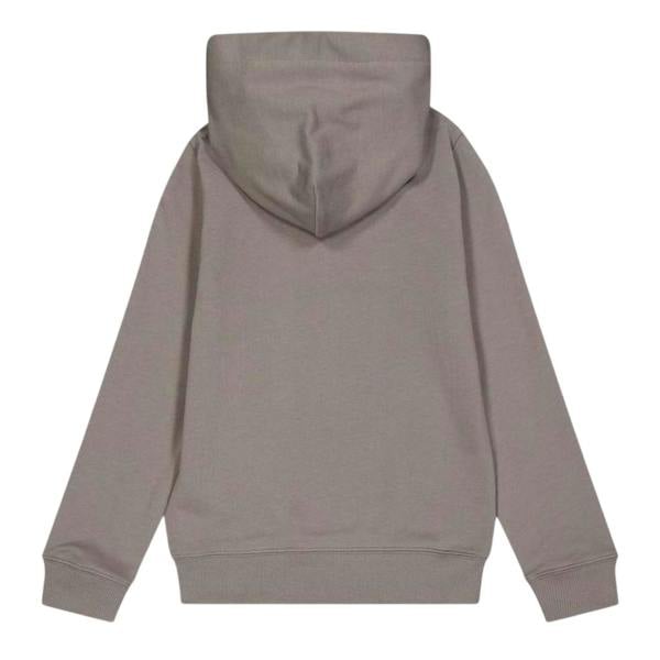 Calvin Klein Childrens/Kids Logo Regular Hoodie - Granite Grey - 