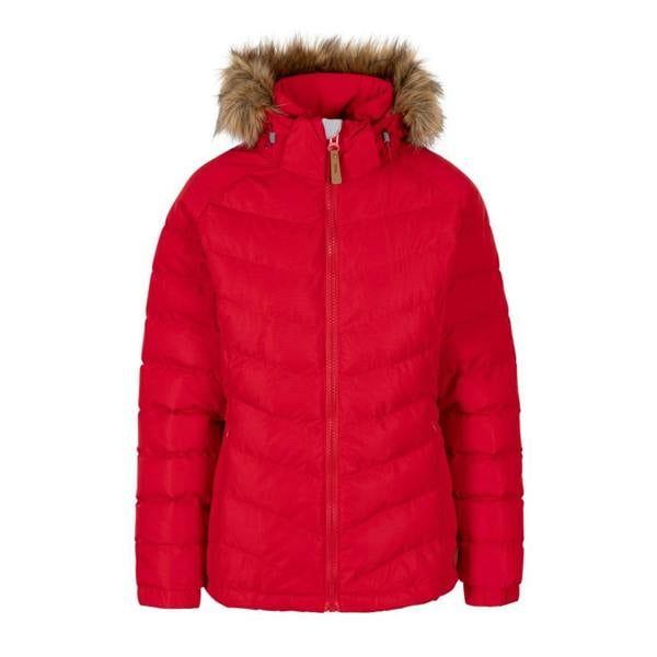 Trespass Womens/Ladies Nadina Waterproof Padded Jacket - Red - 