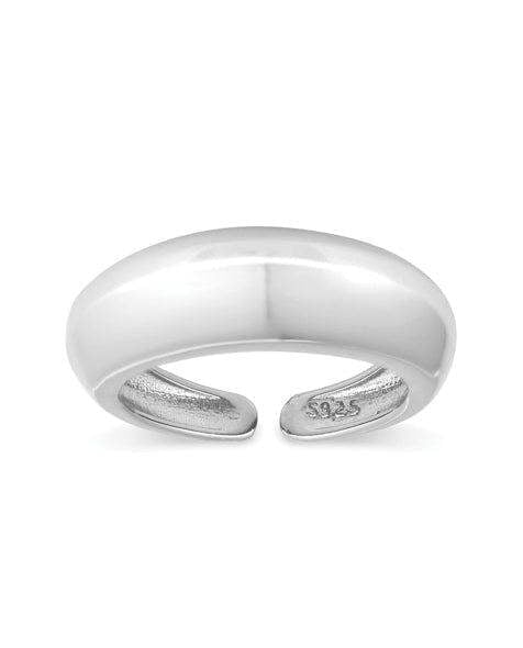 Sterling Silver Dome Ring - Rings - Elk & Bloom
