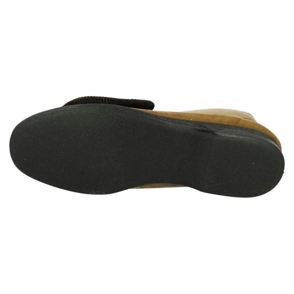 Balmoral Mens Balmoral Hook & Loop Lounge Slipper Boots