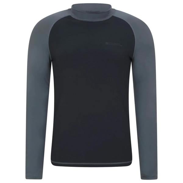 Animal Mens Long-Sleeved Rash Top - Monochrome - 