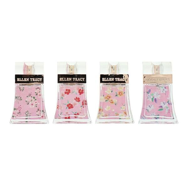 Ellen Tracy Classic Florals Eau de Parfum 15ml Gift Set Bloom, Dashing, Luminous, Sparkling