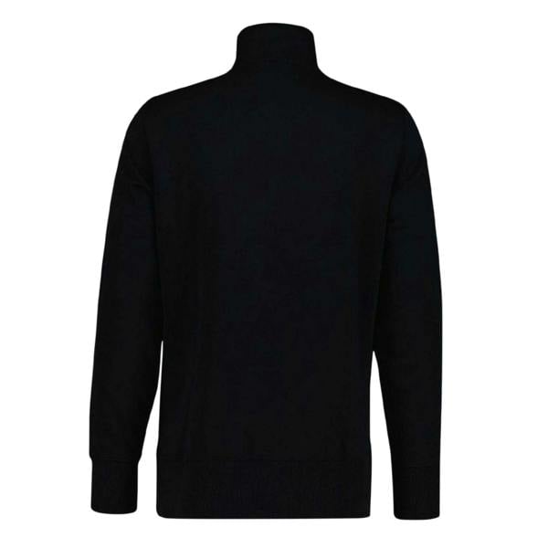 Gant Mens Fleece Quarter Zip Sweatshirt - Black - 