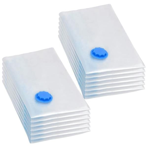 Berkfield Vacuum Travel Storage Bags Clothing Bags 80x60 cm 10 pcs