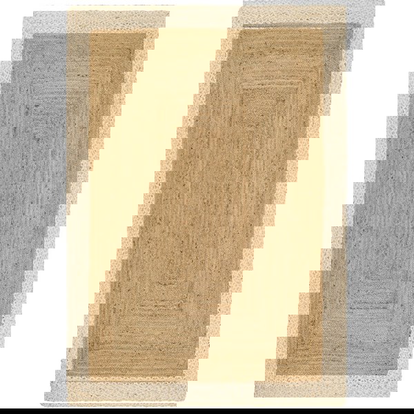 Origins Jute Border Natural White