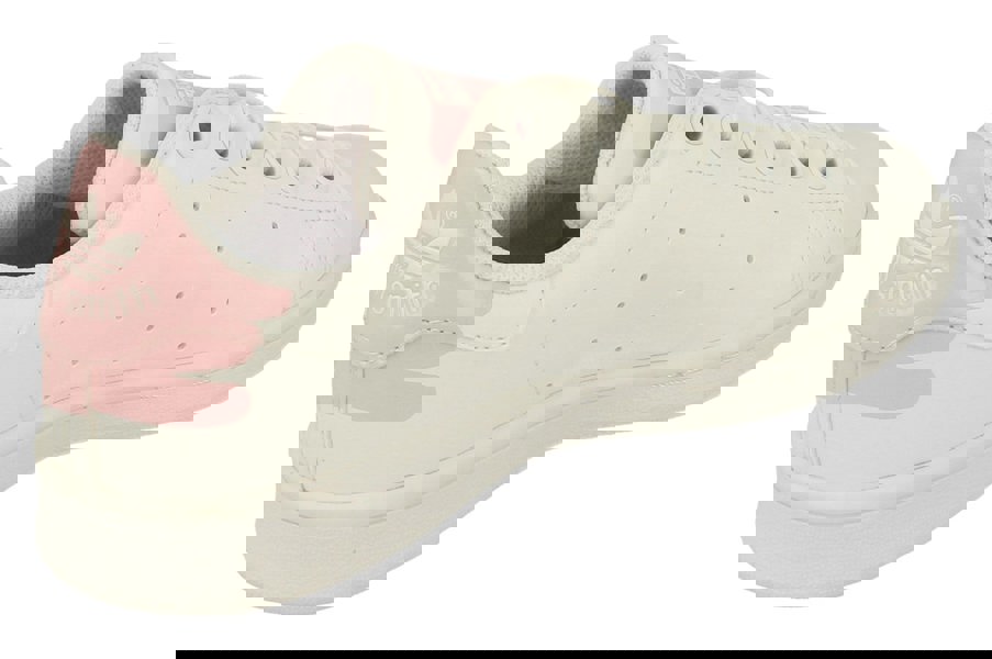 Adidas Originals Stan Smith Junior Trainers Sneakers  - White White Pink Eg7306 - Photo 2