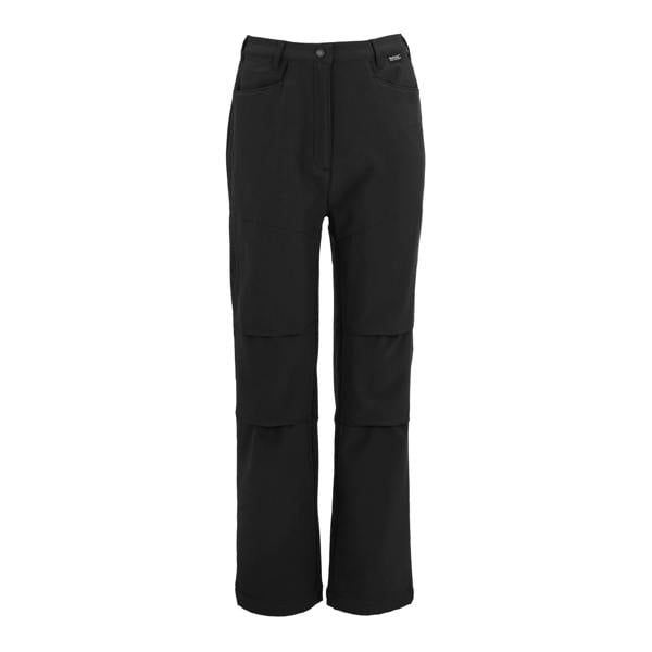 Regatta Childrens/Kids Softshell Trousers - Black - 