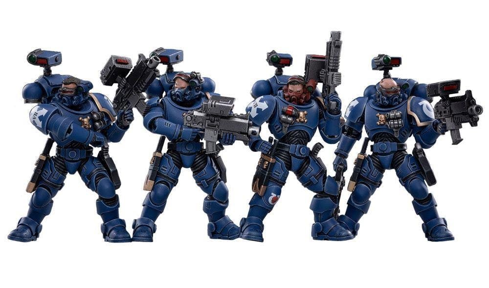 Joy Toys Warhammer 40K Ultramarines Incursors 4 pack 1:18 Scale Joy Toy JT1286