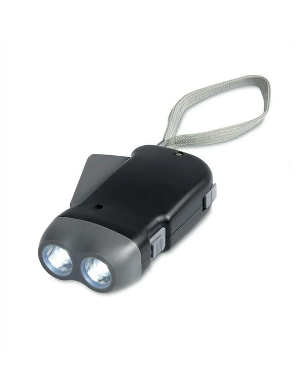 2 Led Abs Dynamo Torch Beeswift