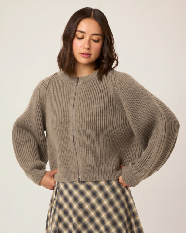 Peregrine Clothing Beckett Zip Through Cardigan