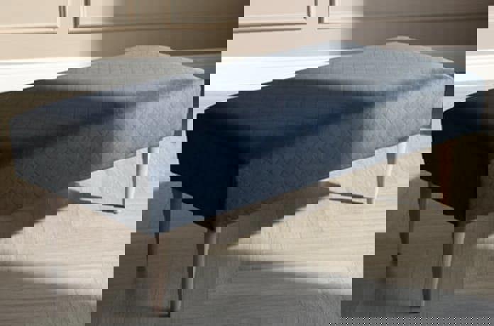 ISTOOLS Premium Stitched Lid Ottoman Bench – Multi-Functional Coffee Table & Seating