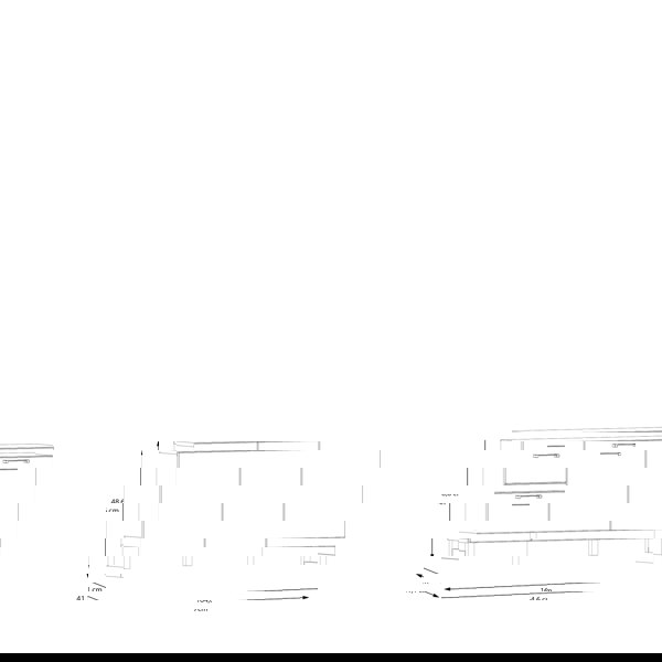 Furniture To Go Sali 2 Door 2 Drawer TV Unit in Sage Green