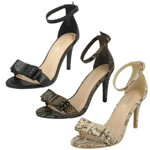 Anne Michelle Ladies Anne Michelle Ankle Strap Sandals F10904
