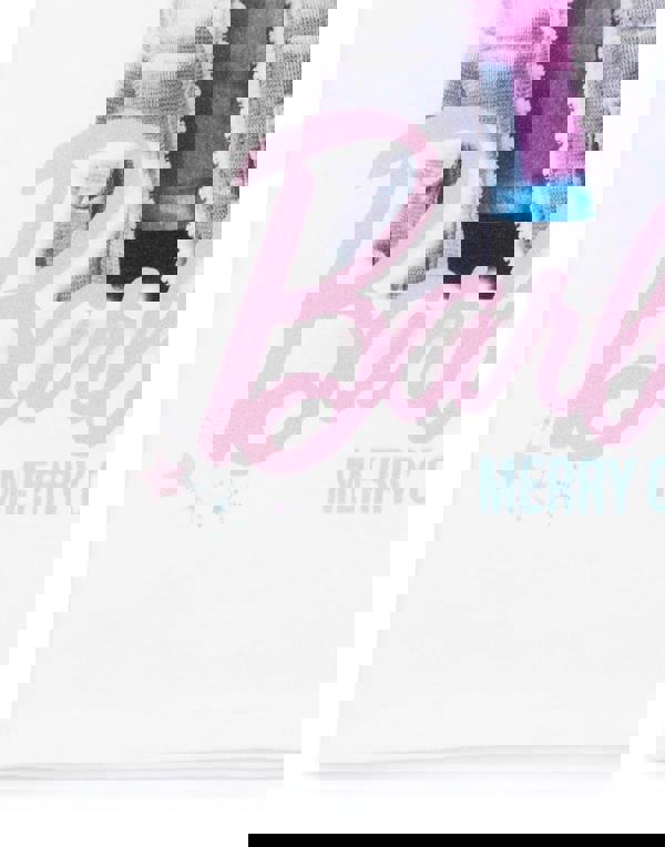 Barbie Girls White Barbie Doll Short Sleeved T-Shirt