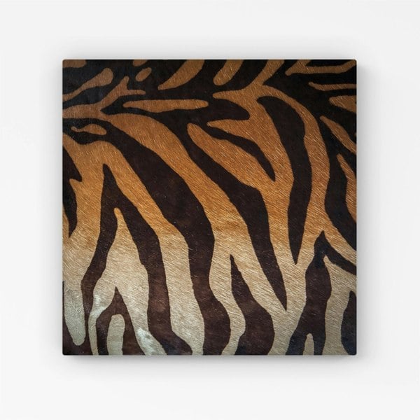 Warren Reed Tiger Skin Print Canvas