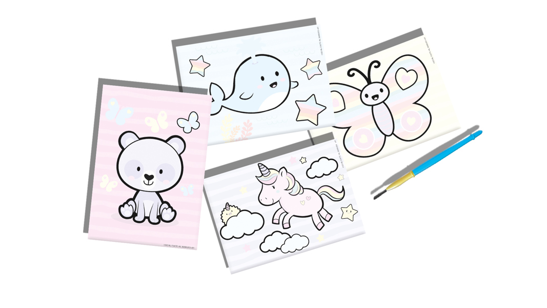 SES Creative Colouring with water - Fantasy animals