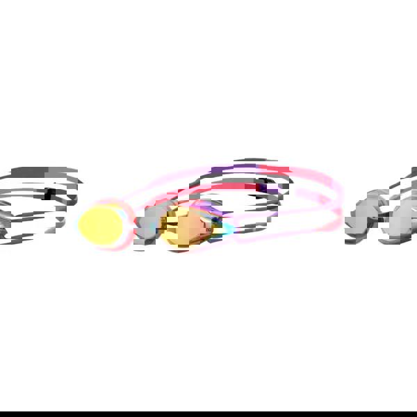 Arena Tracks Mirror Swim Goggles with low profile mirrored lens