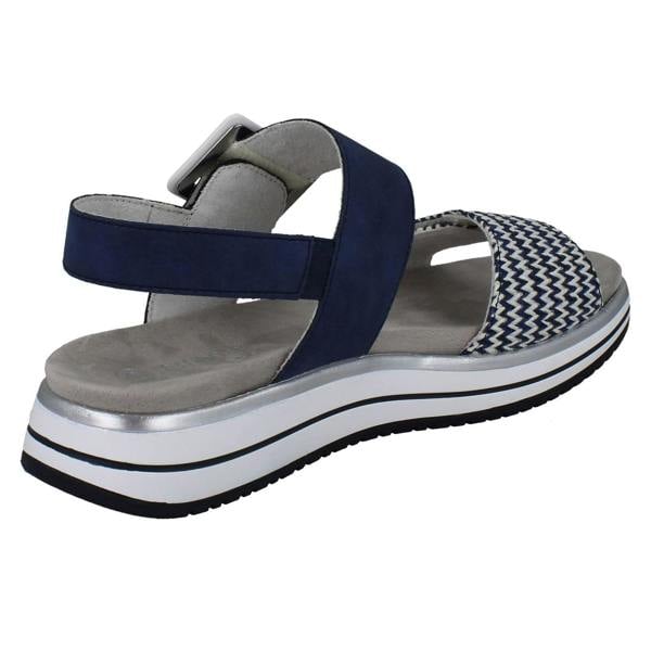 Remonte Ladies Remonte X Elle Faux Buckle Sandals D1J53