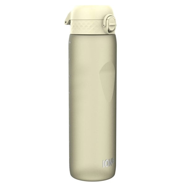 ION8 Leak Proof 1 litre Water Bottle, Recyclon, Creamy White, 1L