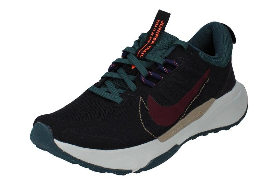 Nike Womens Juniper Trail 2 Nn Running Trainers Dm0821 Sneakers Shoes  003 - Black Night Maroon Deep Jungle 003 - Photo 0