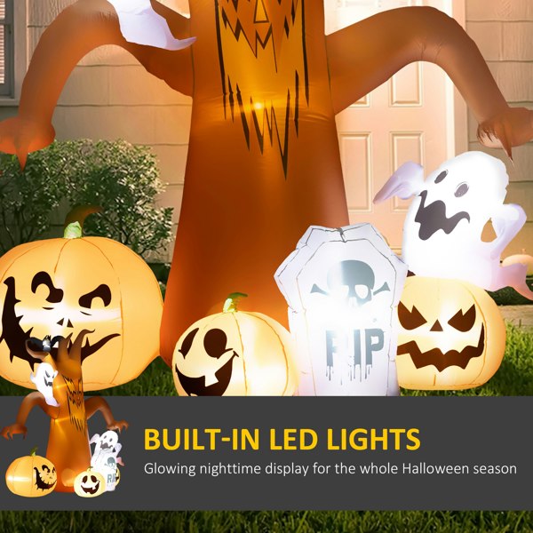 Inflatable Halloween Ghost Tree