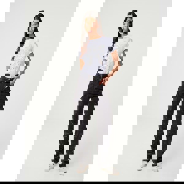 Pink Vanilla Diamante Bow Ribbon Tee