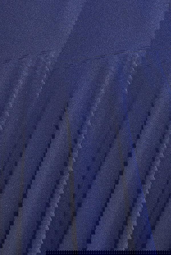 Strapless Crepe Skater Mini Dress - Navy Blue DR2575A