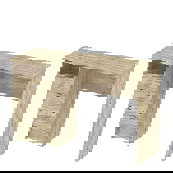 Furniture To Go Function Plus Desk 3 Drawers in Oak