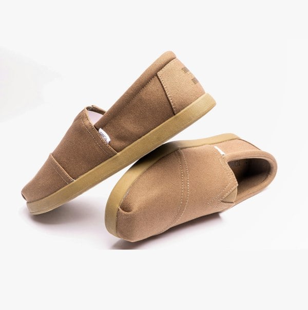TOMS ALP FWD Mens Cotton Espadrille Olive