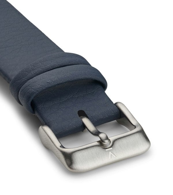 Votch NAVY WITH BRUSHED SILVER BUCKLE | 20MM