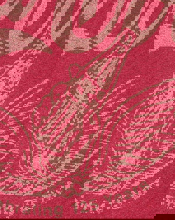 Junk Food Clothing Mens Red Logo Short Sleeved T-Shirt