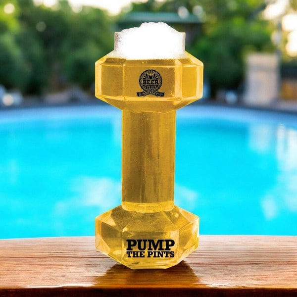 OLIPHANT Beer O'Clock Dumbbell Beer Glass