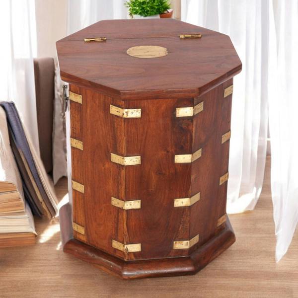 45CM OCTAGONAL CHEST