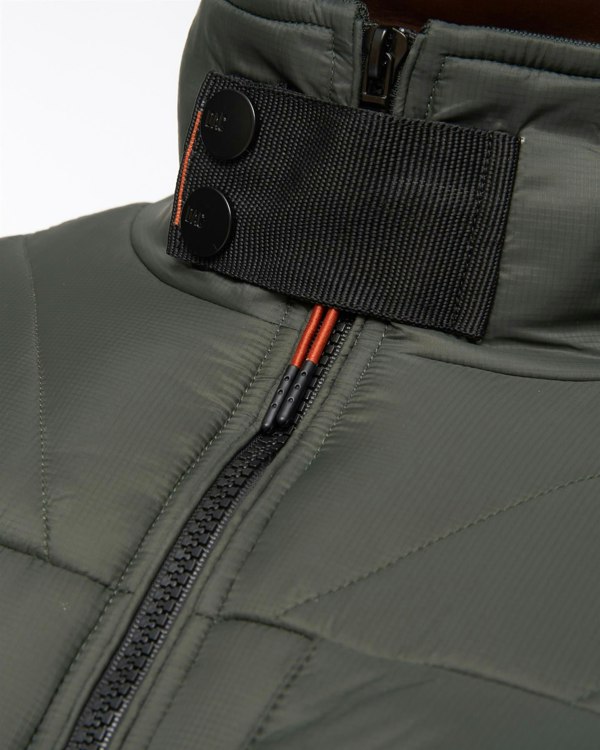 Duck and Cover Carricore Padded Jacket Dark Olive