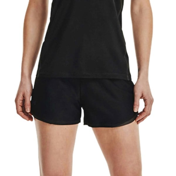 Under Armour Womens/Ladies Play Up 2.0 Shorts - Black