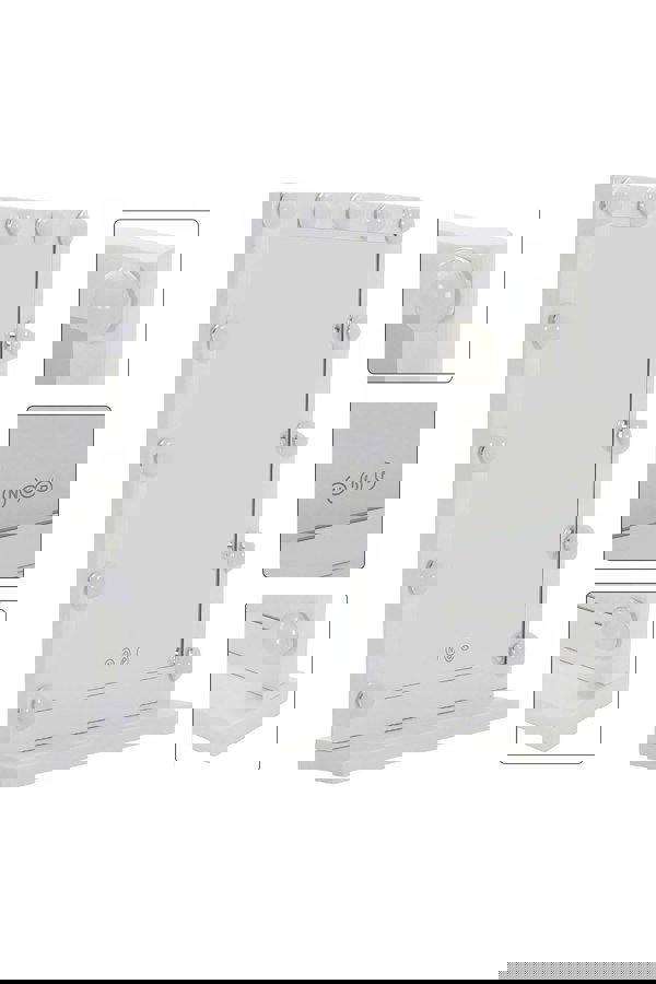 Living and Home Touch Control Design 3 Color Lighted  Hollywood Vanity Makeup Mirror with USB Charging Port, 42cm* 54.5cm